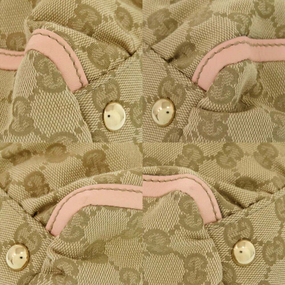 GUCCI Authentic Cream Leather Tote Bag - Picture 5 of 11